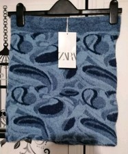 Zara Blue Skirt Size Small