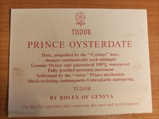 Rolex Tudor Prince Oysterdate