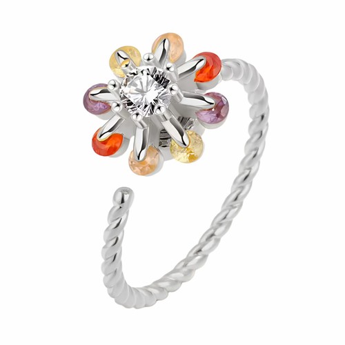 Multicolour flower spinner - multicolour,