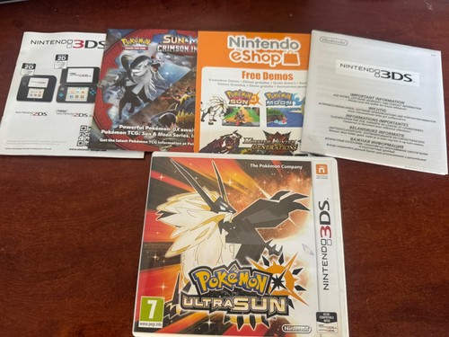 Pokémon ultra sun nintendo - ultra,