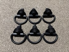 6 Genuine Ford Transit Custom/Ford Transit Floor Lashing Rings, Tie Down D Rings