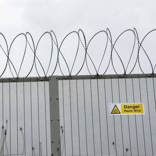 Razor security fence - fence, 65m
