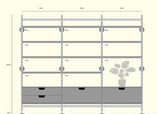 Vitsoe Shelving Units (Silver