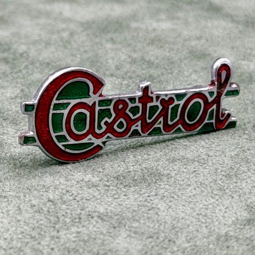 Castrol badge pin enamel - castrol,