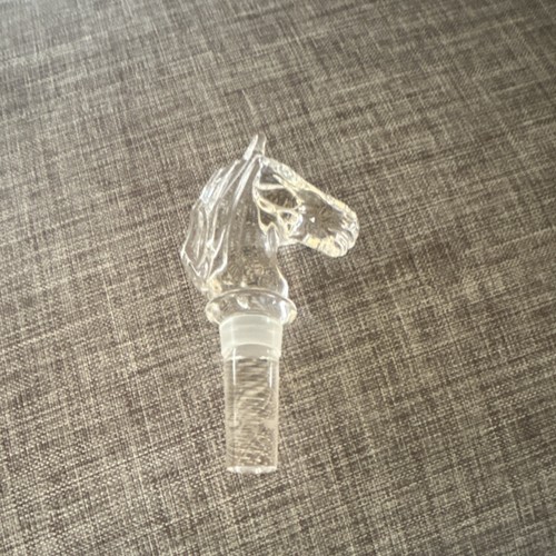 Waterford crystal horse - horse, head