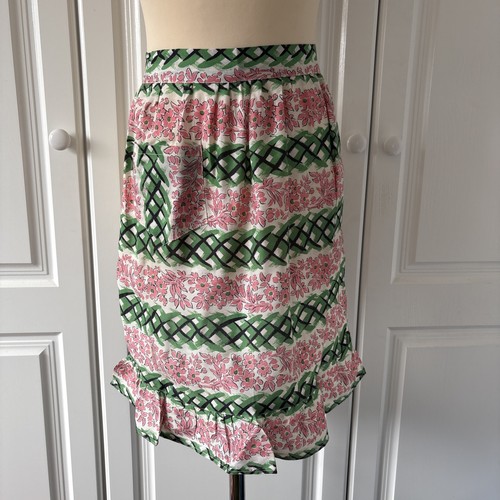 Vintage wiltex green pink - &,