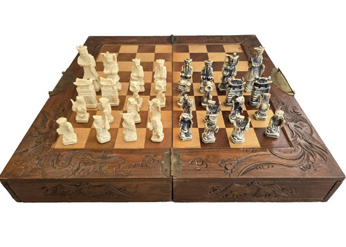 Vintage chinese chess - chinese,