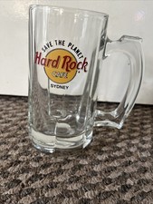 Hard Rock Cafe Glass Stein
