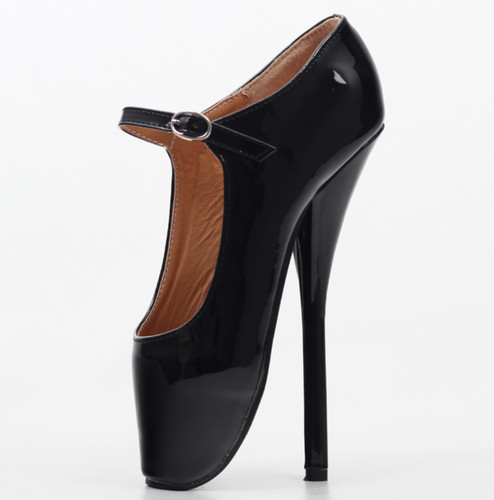 Fetish high heel ballet - heel, mary