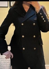 Zara Stunning Black Military