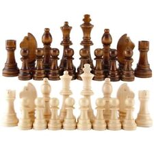 32PCS 2.2 in Wooden Chess