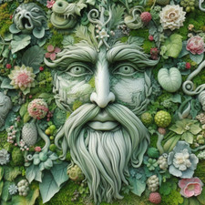 The Green Man Celtic Mystic