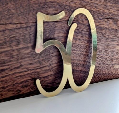 Large number cake topper - number,
