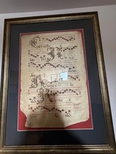 Framed Gregorian Chant