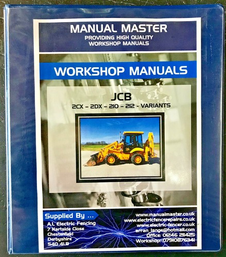 Jcb 2cx 2dx workshop - jcb,