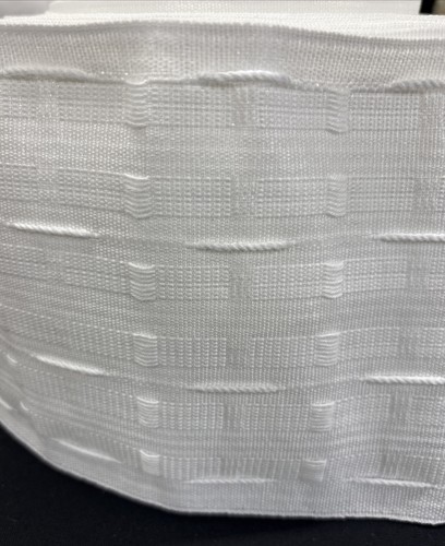 Ruflette white curtain - white,
