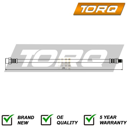 Brake hose front torq fits - hose,