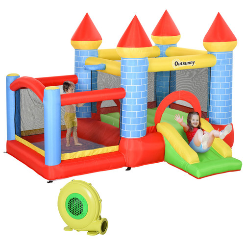 Bouncy castle with - bouncy,