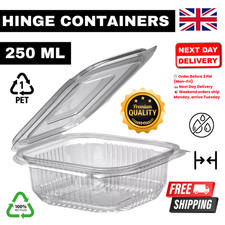 PET 250ml Clear Reusable