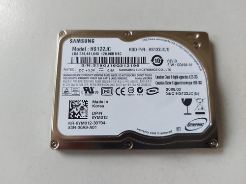 Samsung dell spinpoint 120gb - dell,