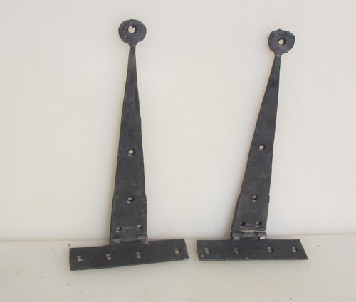Vintage iron hinges - vintage,