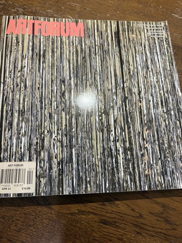 Art forum magazine april 2021 - forum,