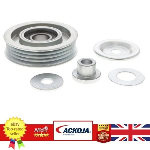 Vribbed belt tensioner pulley - vribbed,
