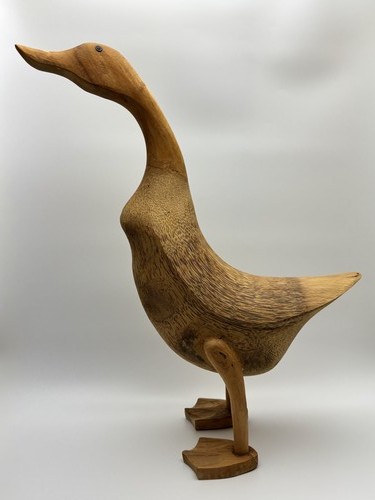 Vintage hand crafted wooden - hand,