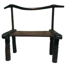 an old antique african chair