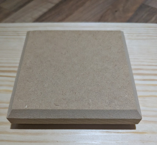 Newel post cap mdf 90mmx90mm - post,