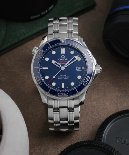 Omega seamaster 300m navy blue - seamaster,
