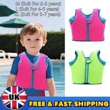 Kids Swim Life Jacket Float Vest Swimming Pool Buoyancy Aid Child WaterSports.
