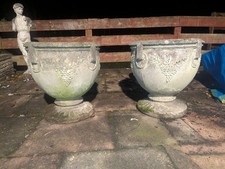 Pair of Vintage Cast Stone