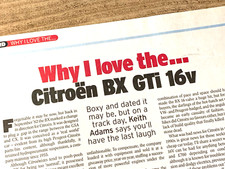 CITROEN BX GTi 16v " WHY I