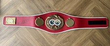 Ibf boxing belt Signed By KELL