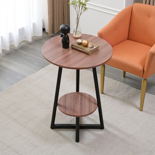 Round side table wooden - table,