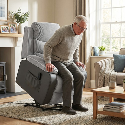 Power lift recliner chair - lift, with