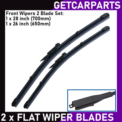 Front wiper blades - +, 26")