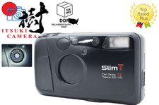 🎦［Near MINT W/Strap］Kyocera Slim T Yashica T4 35mm Film Camera Black...