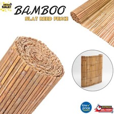 4m Bamboo Slat Fence Screen