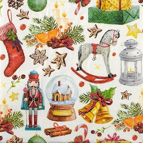 Single paper napkins for - 4x,