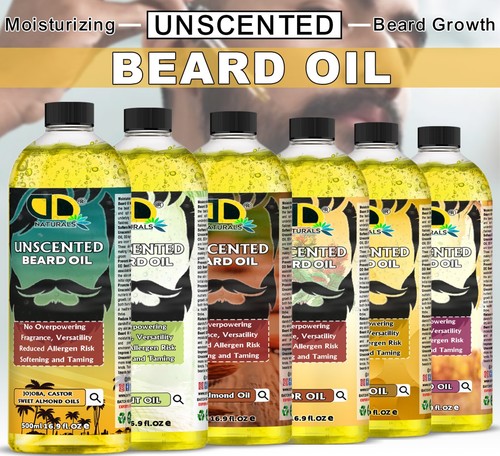 Unscented beard oil stronger - beard,