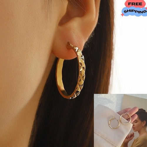 9ct yellow gold creole - 9ct,