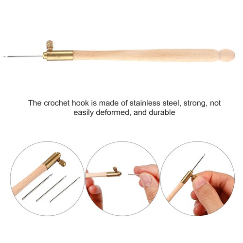 Tambour hook ergonomically - hook,