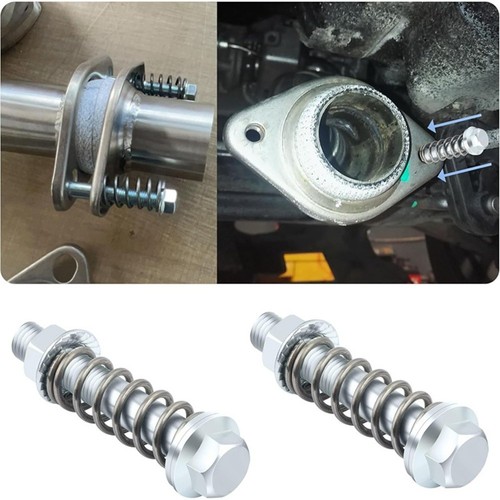 Vehicle exhaust bolts and - vehicle, nuts