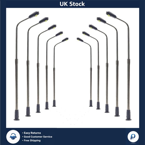 Model railway train lamp post - model,