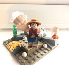 Monkey D Luffy - Minifigure Type Lego One Piece