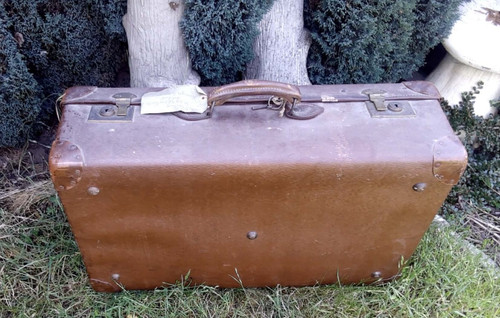 Vintage luggage suitcase