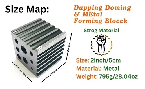 Steel dapping block - dapping,