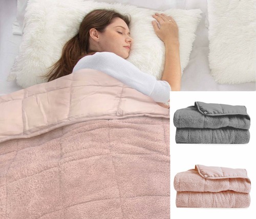 Huggy fleece weighted blanket - huggy,